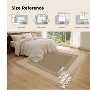 Faux Wool Area Rug