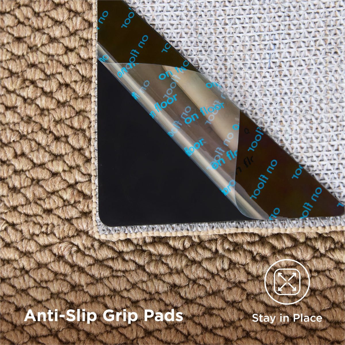 Faux Wool Area Rug