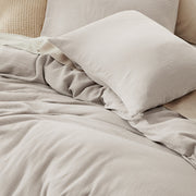 Rayon From Bamboo Cotton Muslin Duvet Cover Set