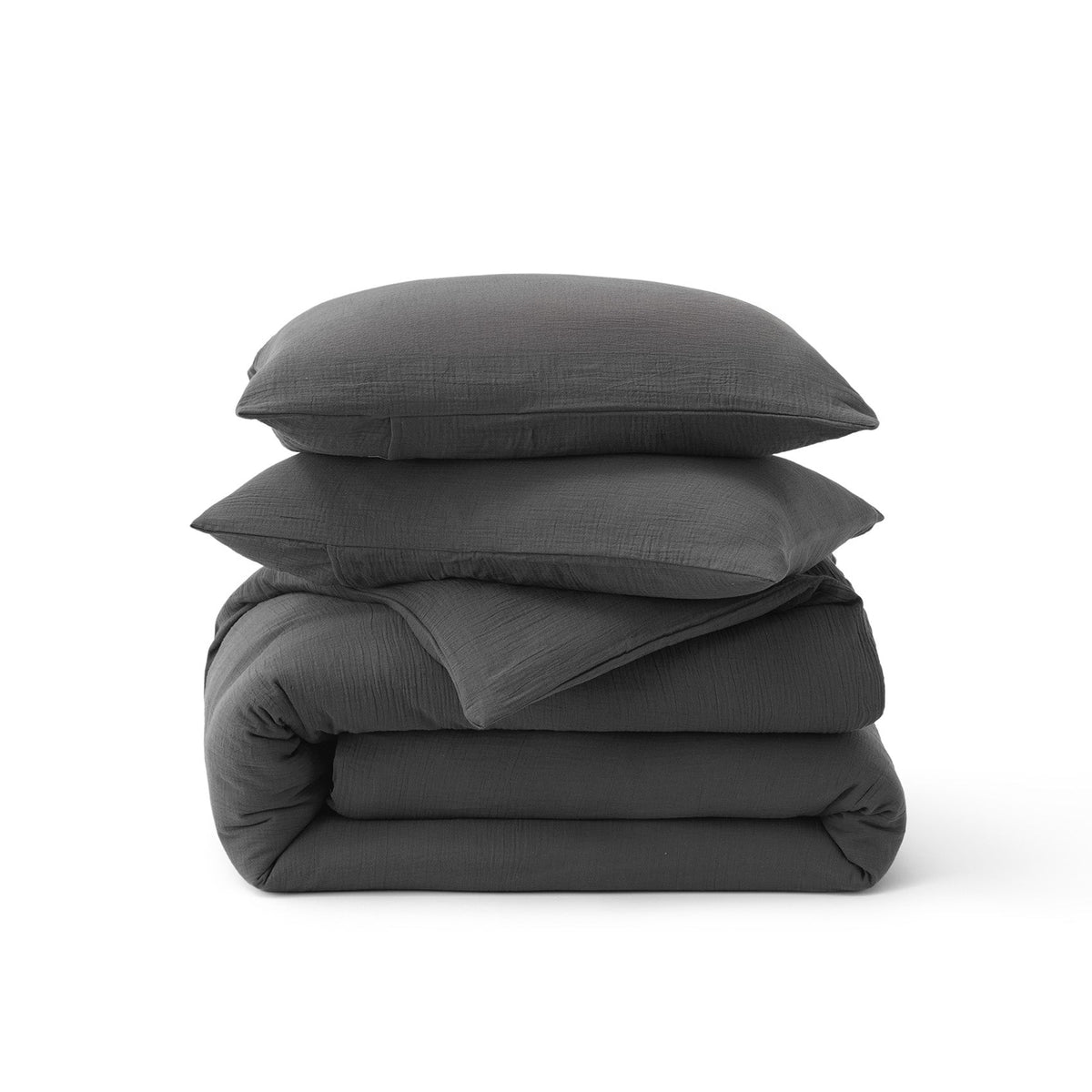 Rayon From Bamboo Cotton Muslin Duvet Cover Set