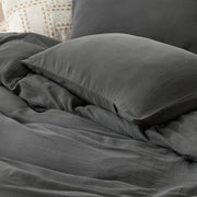 Rayon From Bamboo Cotton Muslin Duvet Cover Set