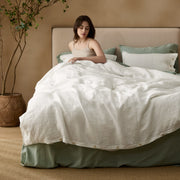 Washed Linen Duvet Cover Set
