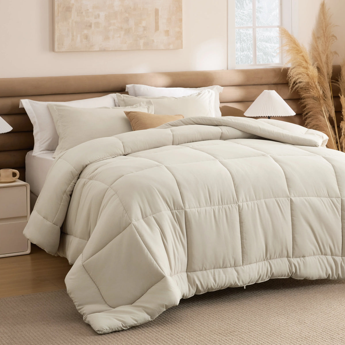 Prewashed Cotton-like Down Alternative Bed-in-a-bag