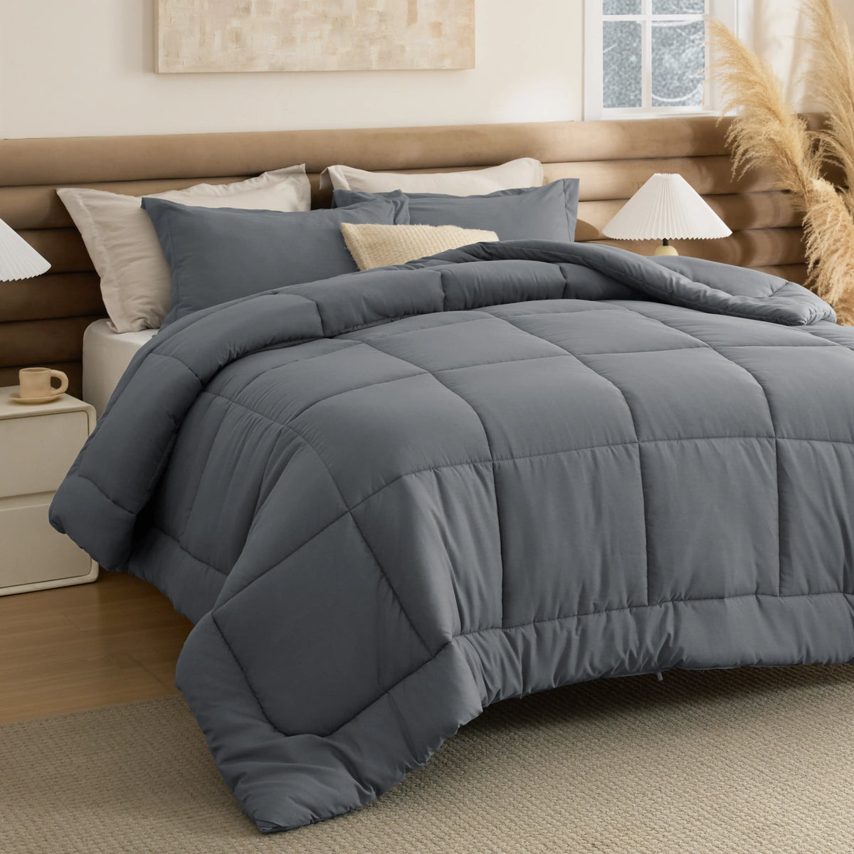 Prewashed Cotton-like Down Alternative Bed-in-a-bag