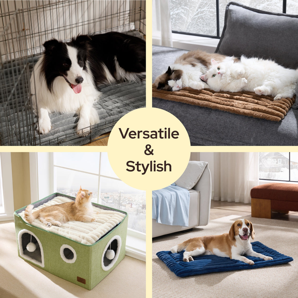 ComfyFleece® Self-Warming Dog Mat
