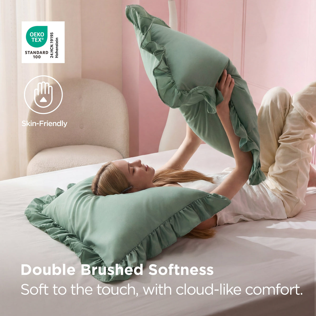 Ruffle Pillowcase