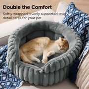 ComfyFleece® Dual-layer Cat Bed