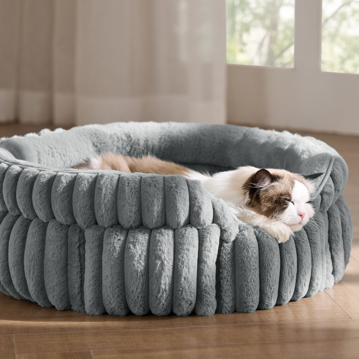 ComfyFleece® Dual-layer Cat Bed