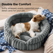 ComfyFleece® Dual-layer Cat Bed