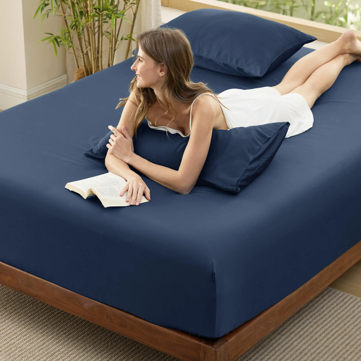 Rayon Derived From Bamboo Fitted Sheet
