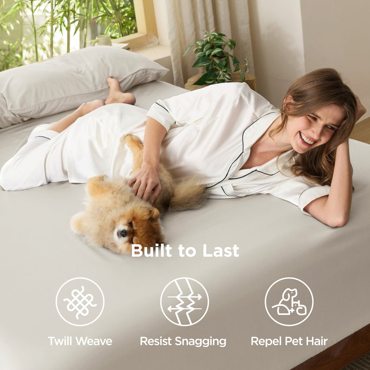Rayon Derived From Bamboo Fitted Sheet