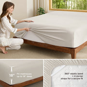 Rayon Derived From Bamboo Fitted Sheet