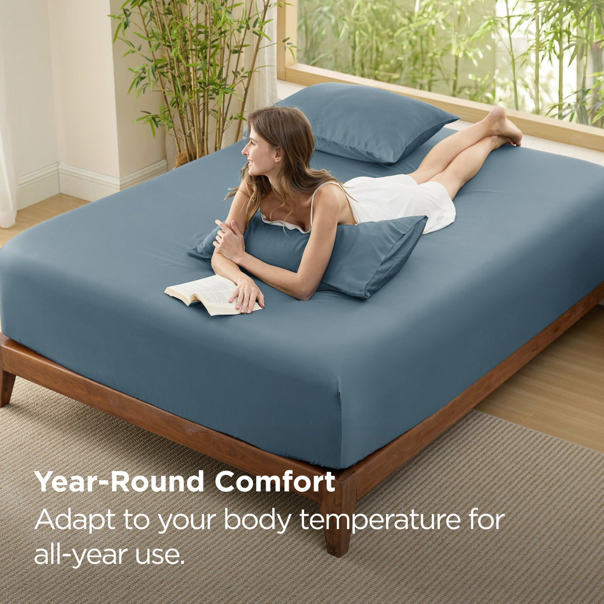 Rayon Derived From Bamboo Fitted Sheet
