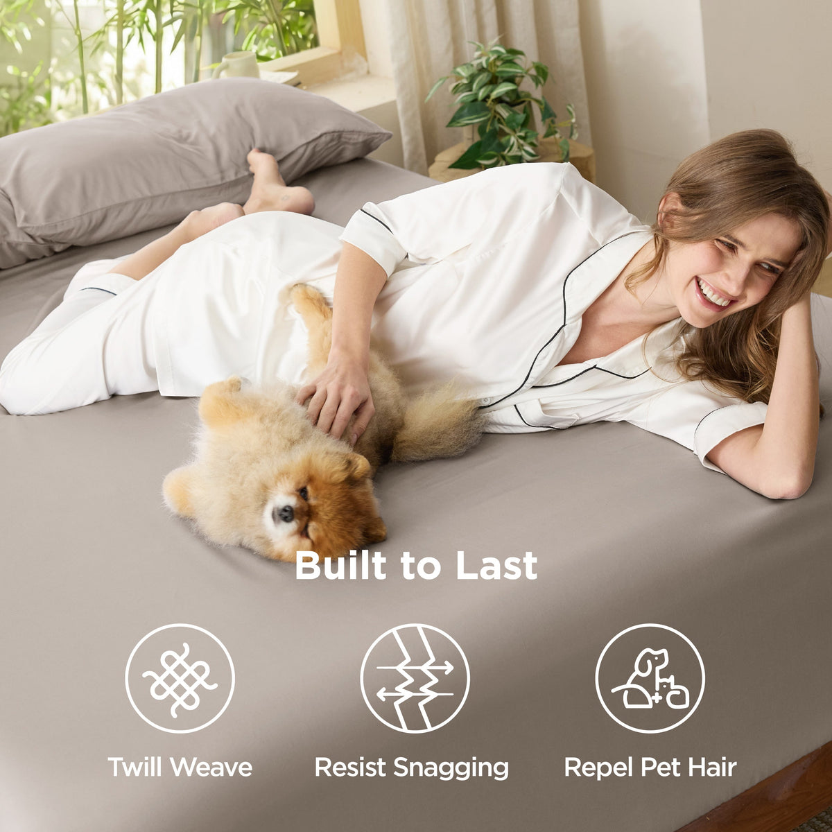 Rayon Derived From Bamboo Fitted Sheet