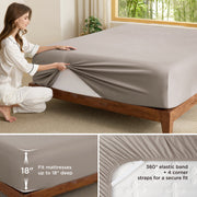 Rayon Derived From Bamboo Fitted Sheet