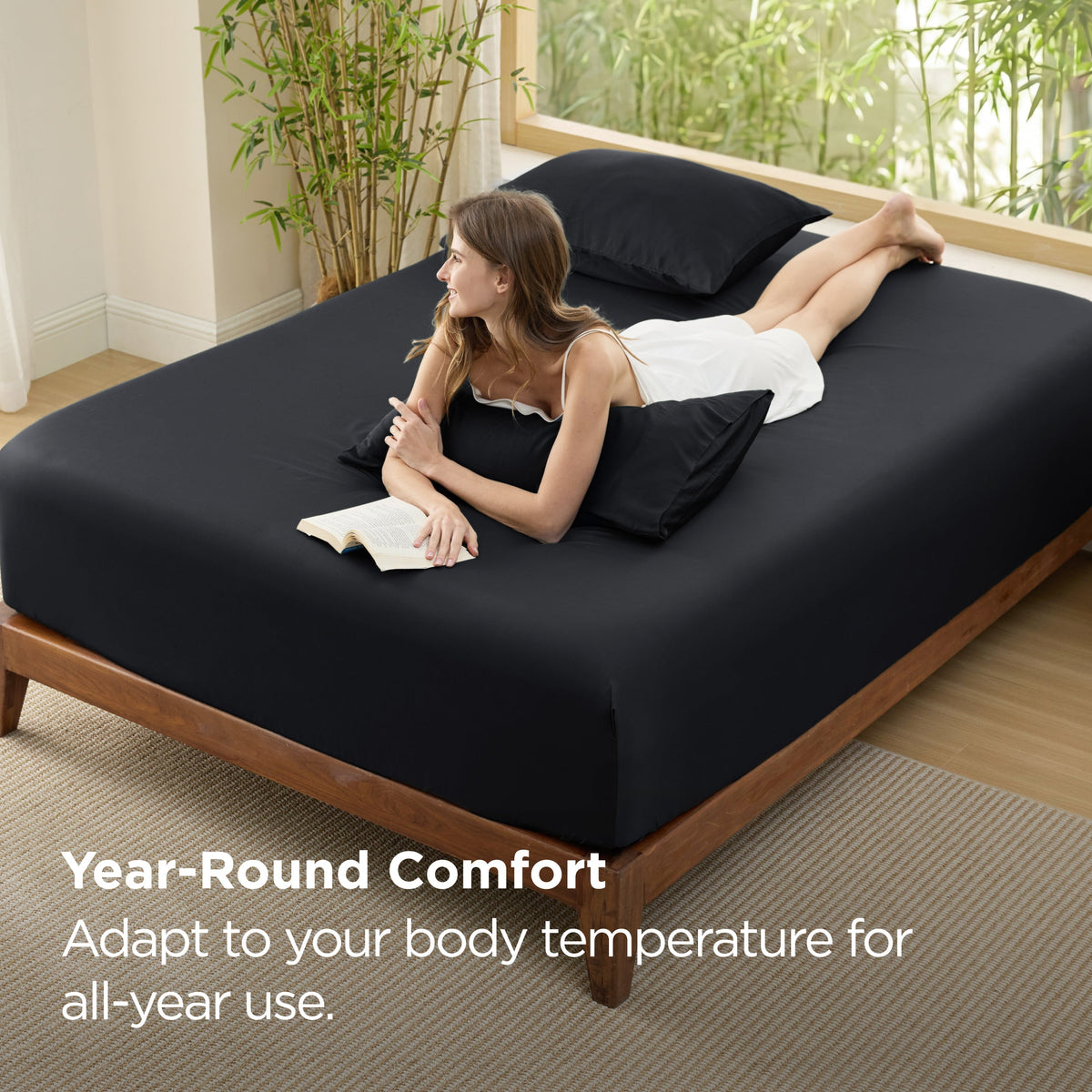 Rayon Derived From Bamboo Fitted Sheet