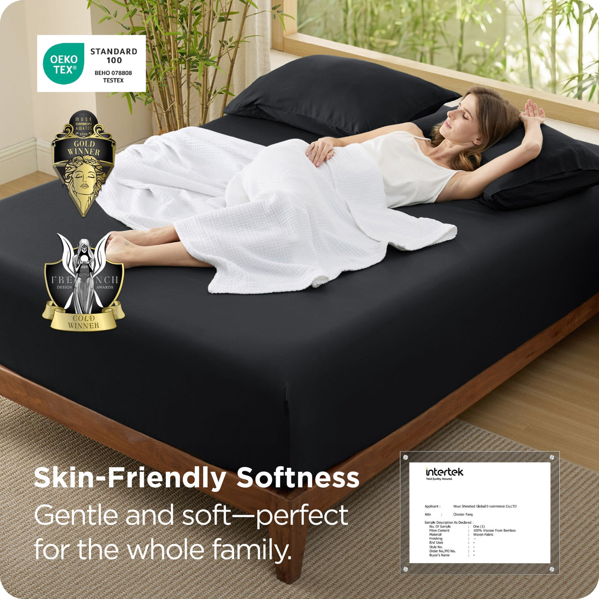 Rayon Derived From Bamboo Fitted Sheet