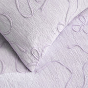 Graceful Bow Jacquard Comforter Set