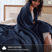 8-Layer Cotton Muslin Blanket