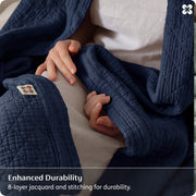 8-Layer Cotton Muslin Blanket