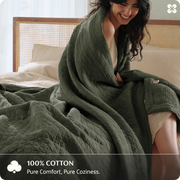 8-Layer Cotton Muslin Blanket
