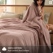 8-Layer Cotton Muslin Blanket