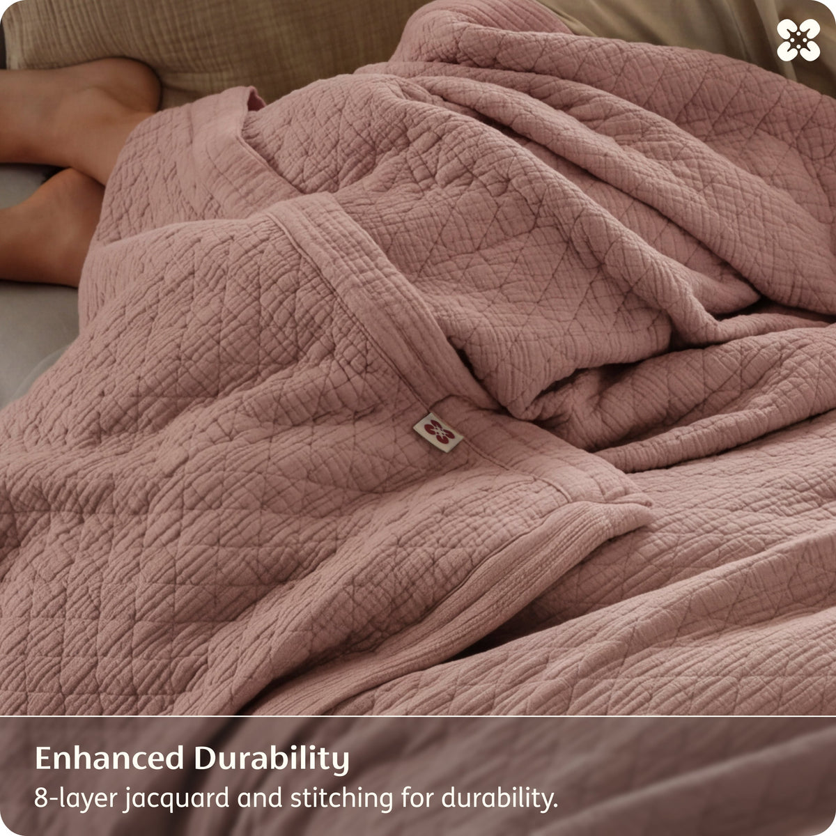 8-Layer Cotton Muslin Blanket
