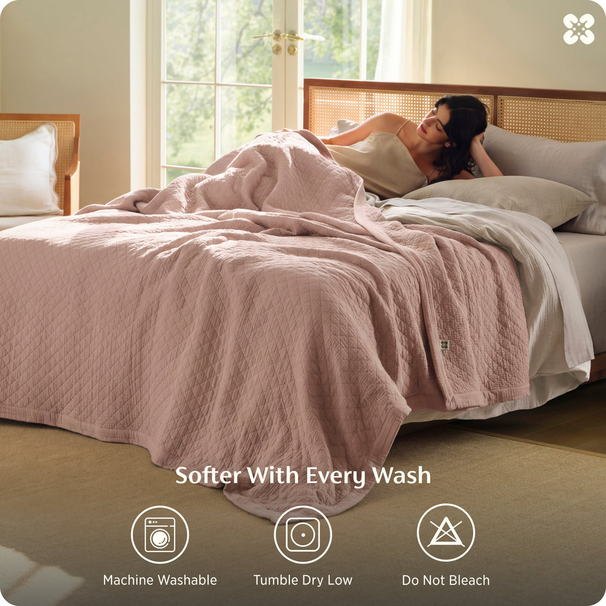 8-Layer Cotton Muslin Blanket