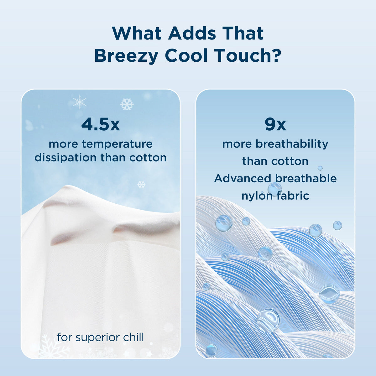 Nylon Cooling Comforter