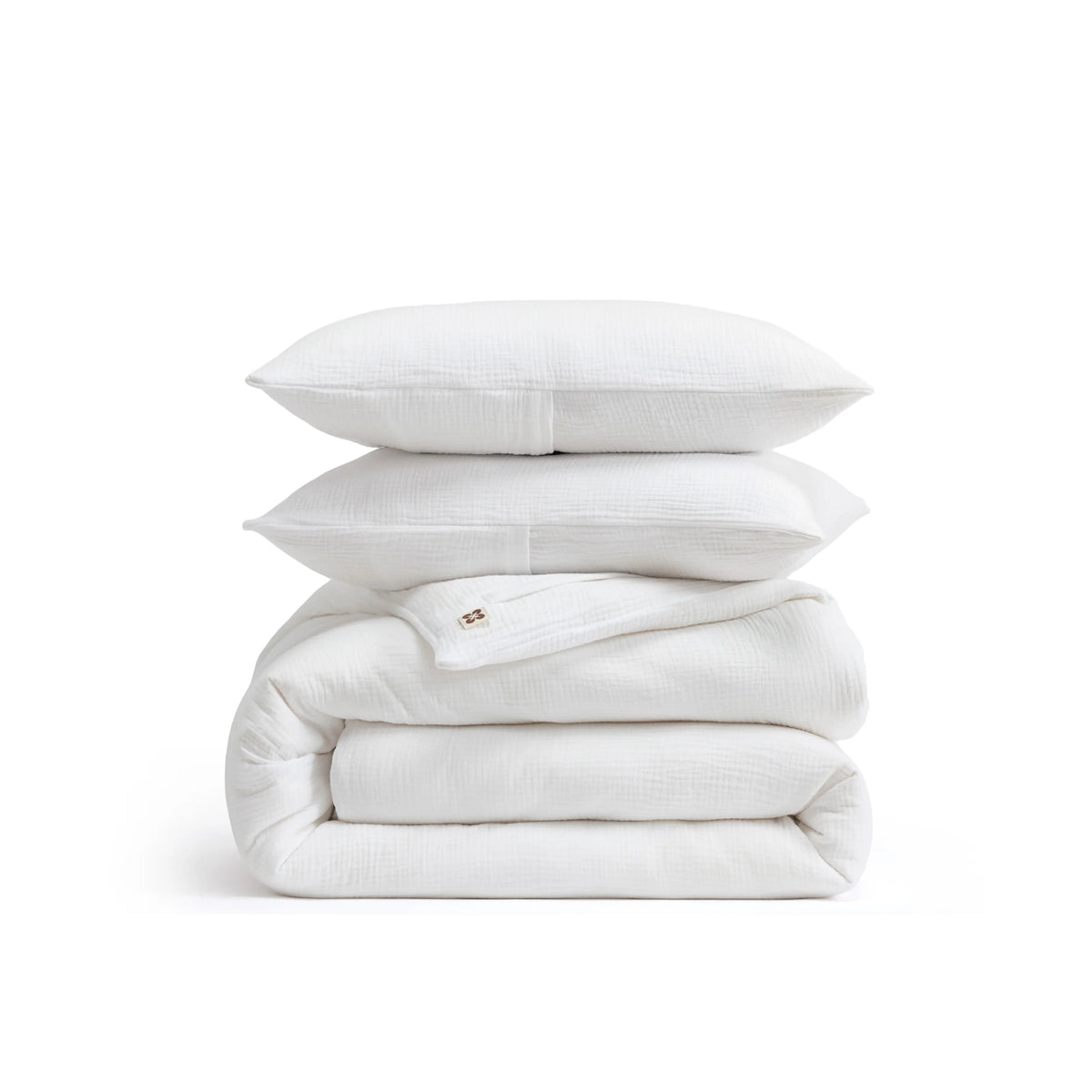 Triple-Layer Cotton Gauze Duvet Cover Set