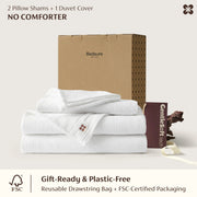 Triple-Layer Cotton Gauze Duvet Cover Set