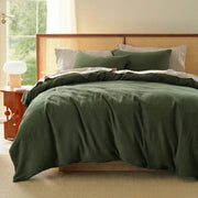Triple-Layer Cotton Gauze Duvet Cover Set