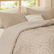 Fluffy Arch Tufted Comforter Set