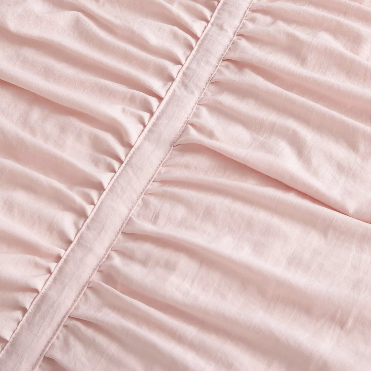 Ruched Bow Comforter Set