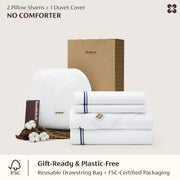 Giza Egyptian Cotton Duvet Cover Set