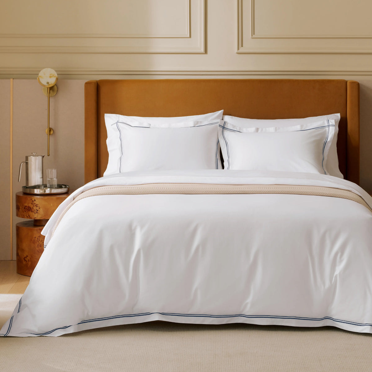 Giza Egyptian Cotton Duvet Cover Set