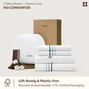 Giza Egyptian Cotton Duvet Cover Set