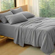6-Piece Washed Cotton Sheet Set