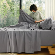 6-Piece Washed Cotton Sheet Set