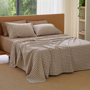 6-Piece Washed Cotton Sheet Set