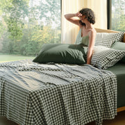 6-Piece Washed Cotton Sheet Set