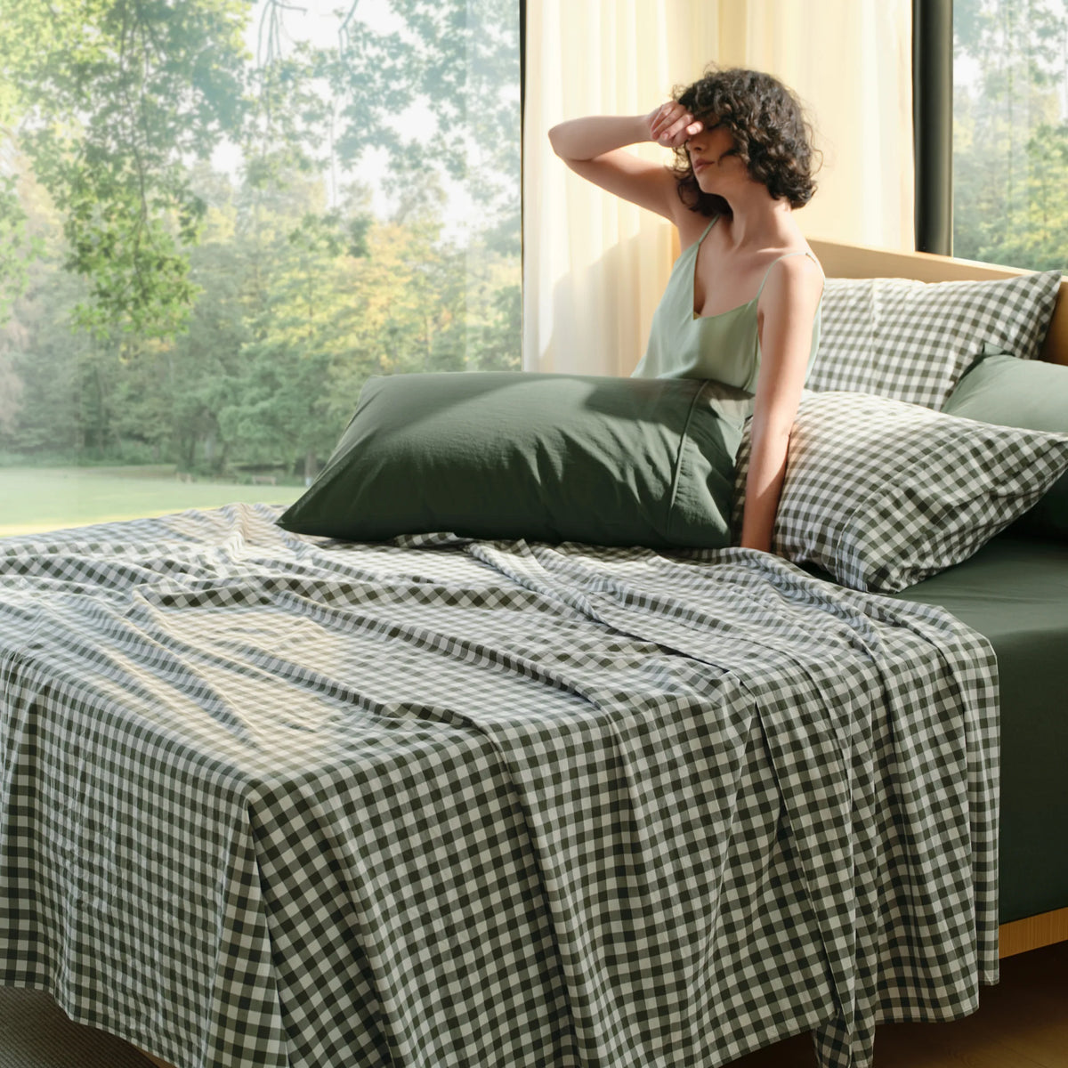 6-Piece Washed Cotton Sheet Set