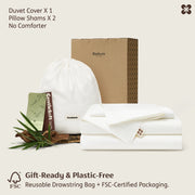 BareNights Viscose Derived from Bamboo Duvet Cover Set