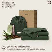 BareNights Viscose Derived from Bamboo Duvet Cover Set