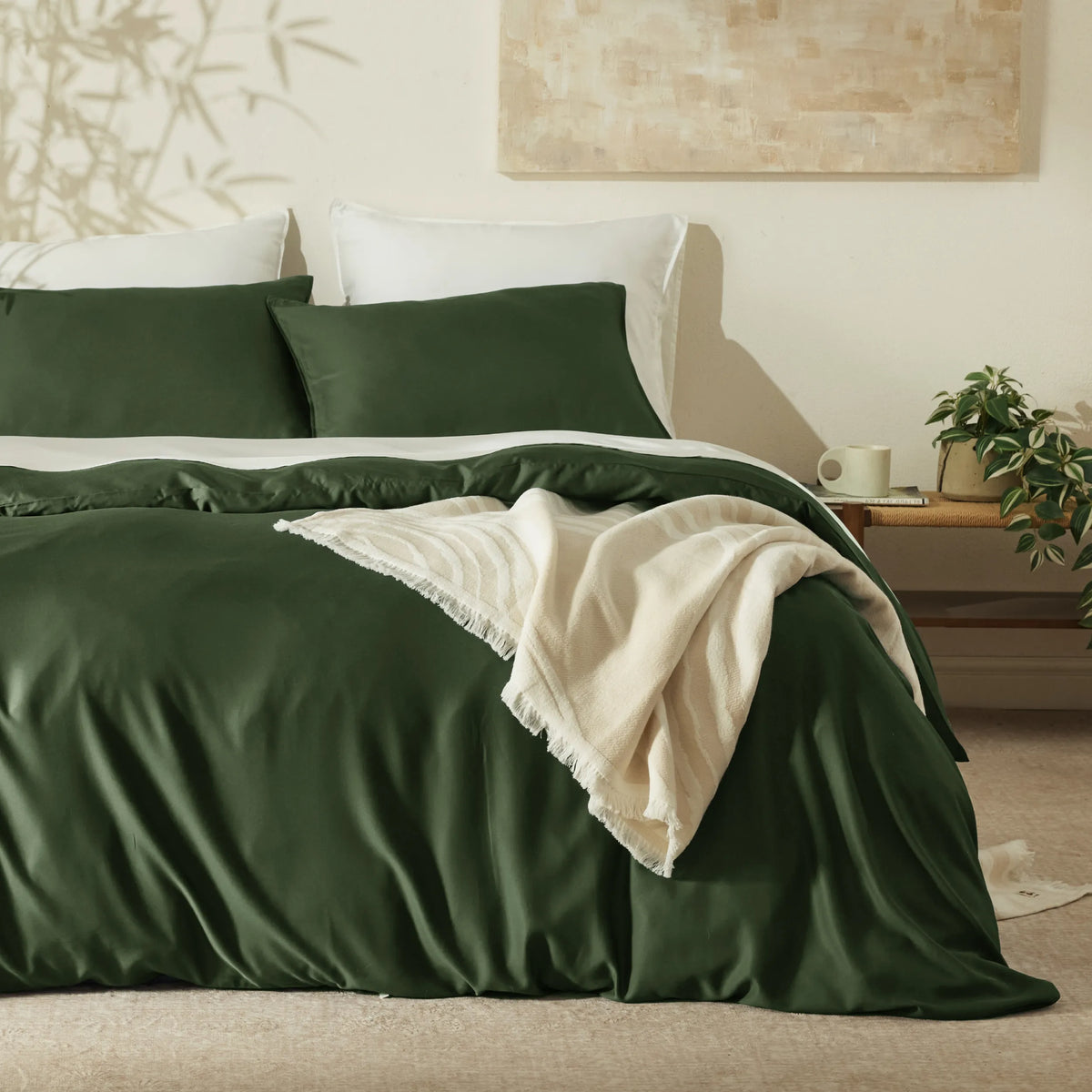 BareNights Viscose Derived from Bamboo Duvet Cover Set