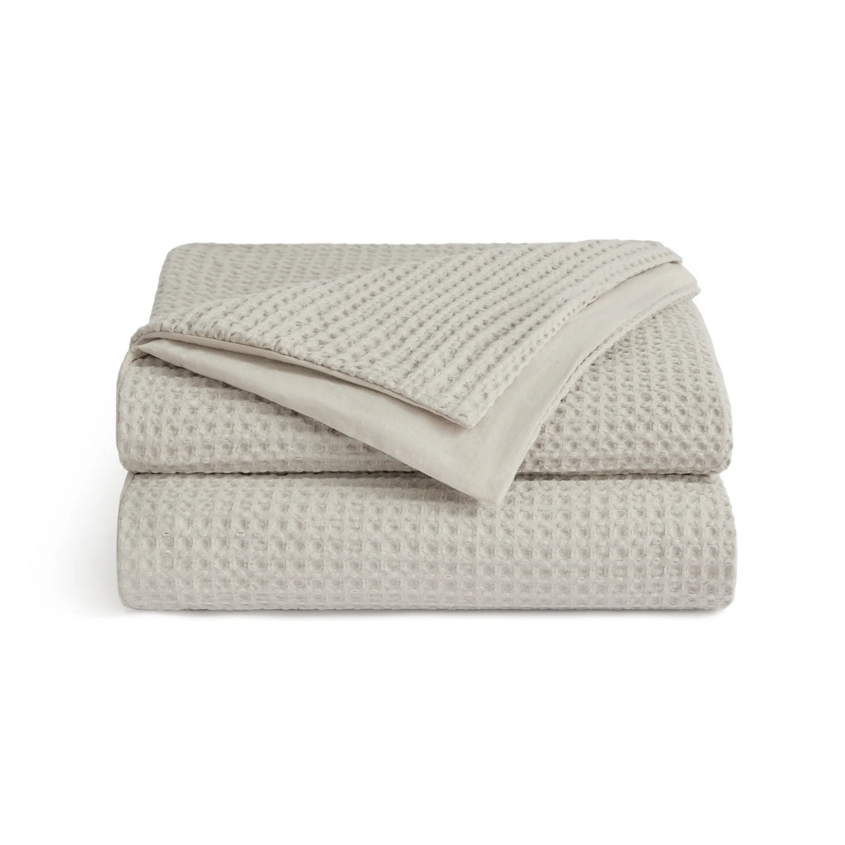 Cotton Waffle Weave Duvet Cover
