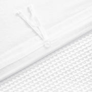 Cotton Waffle Weave Duvet Cover