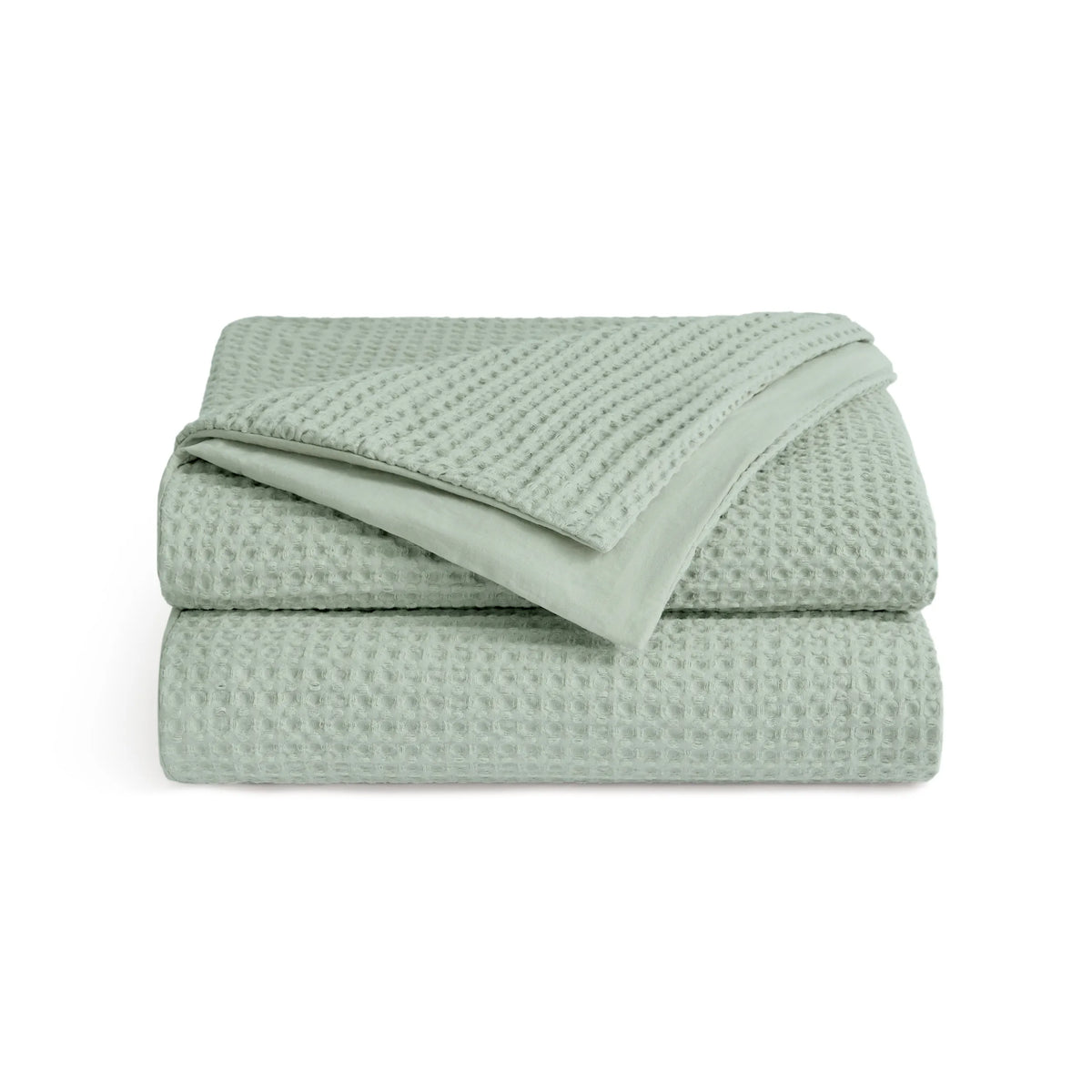 Cotton Waffle Weave Duvet Cover