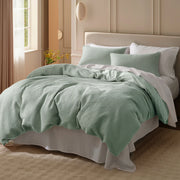 Cotton Waffle Weave Duvet Cover