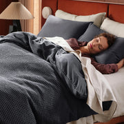 Cotton Waffle Weave Duvet Cover